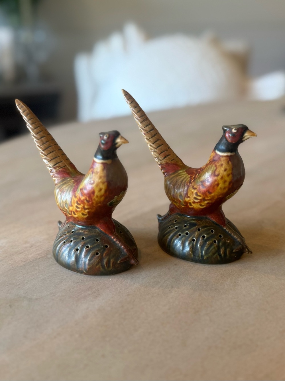 Vintage Ceramic Rosemeade Hors d'Oeures Pick Holder Original Sticker 1940-1961